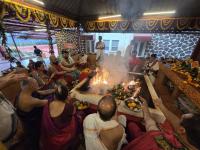 Sharadiya Navaratri Utsava 2025 - Day 9 at Karla (30 Sep 2025) Smt Sanjana Hervatte Bantwal and Shri Soham Honnavar
